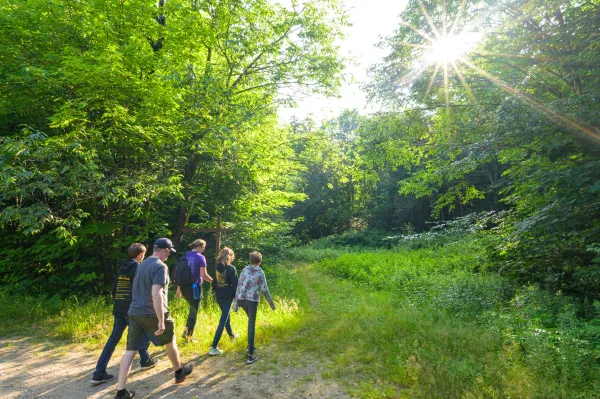 The first leg of the hiking trail is suitable for all skill levels.