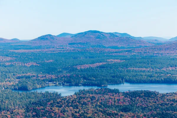 View from St Regis in the fall