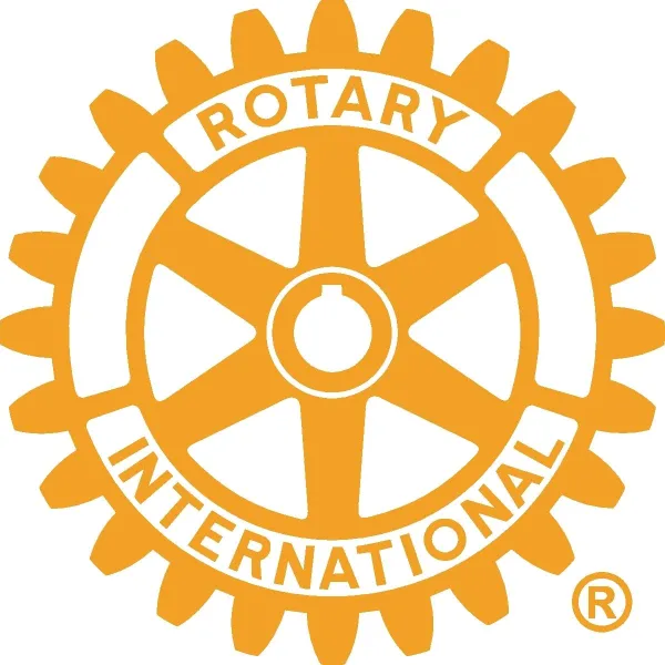 A cog saying Rotary International