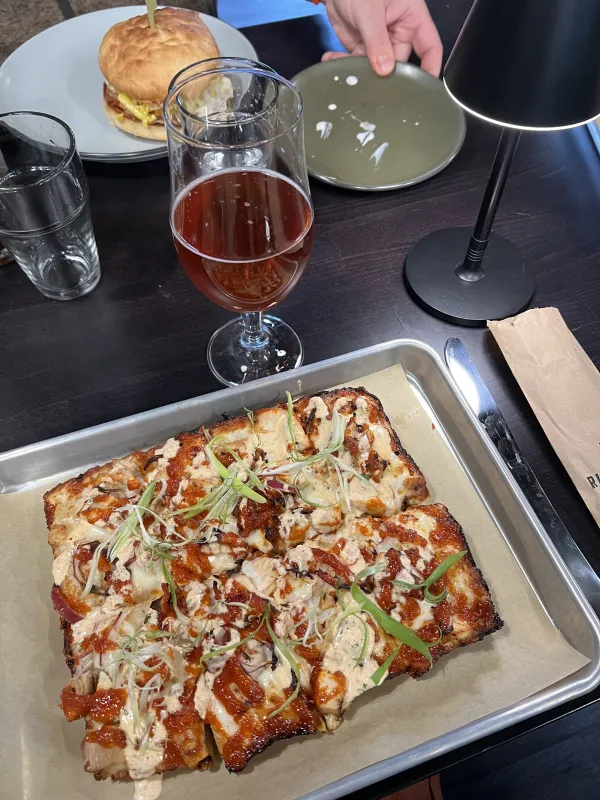 Pizza from Rivertrail Beerworks