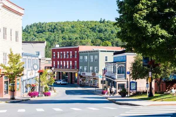 downtown saranac lake