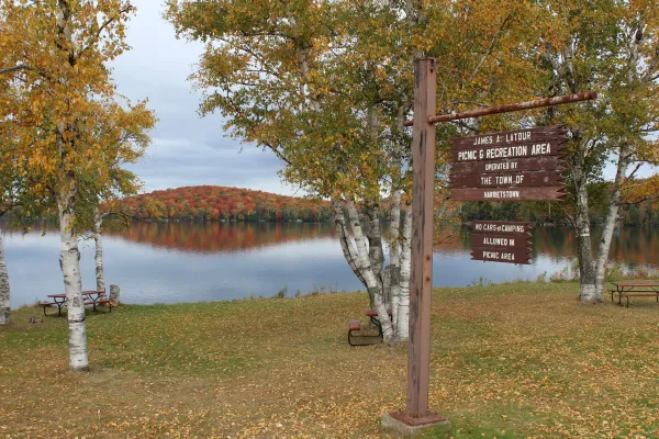 The sign for James A. Latour Park