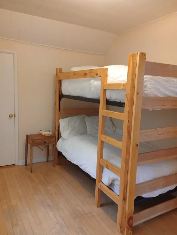 Double bunk beds at The Ashley.