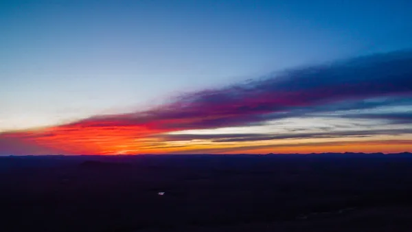 Bring those headlamps and enjoy this incredible sunset vantage point.