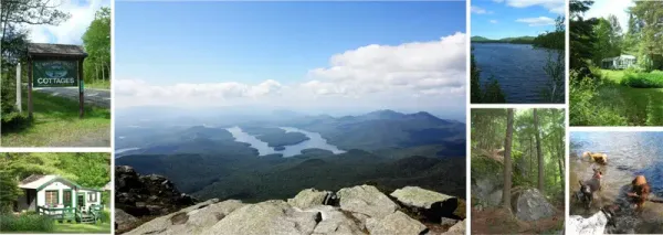 Lake Placid from above.