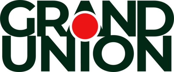 Green and red Grand Union logo