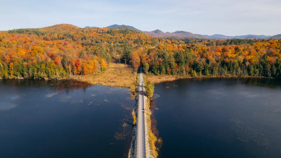 Fall on the rail trail.